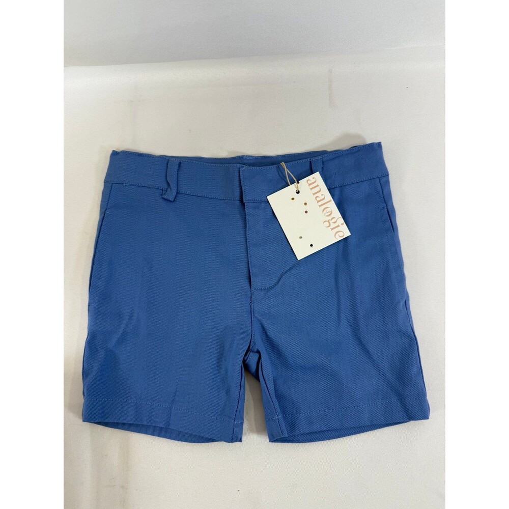 Analogie By Lillegs Toddler DRESS SHORTS FRESH BLUE 4T NWT